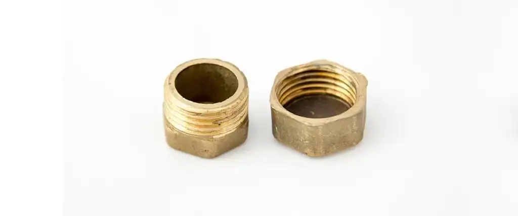 Get a good seal by cleaning the thread of pipes and fittings