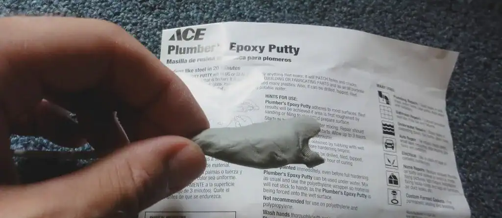 how to use plumbers putty instructions
