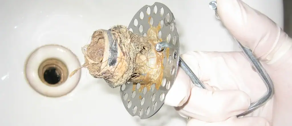 Dirty drain stopper