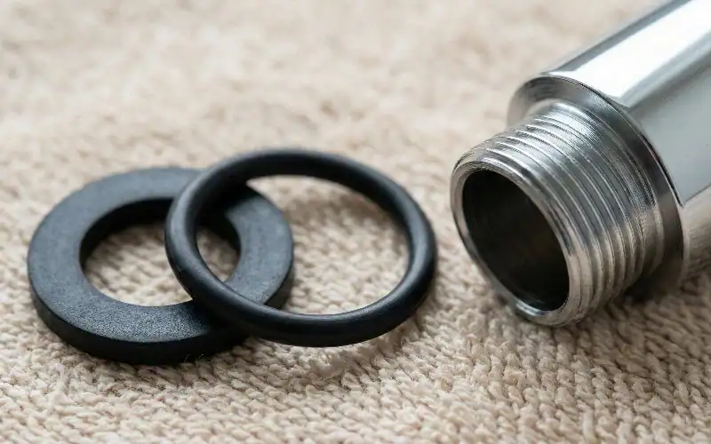 end of shower head and o rings