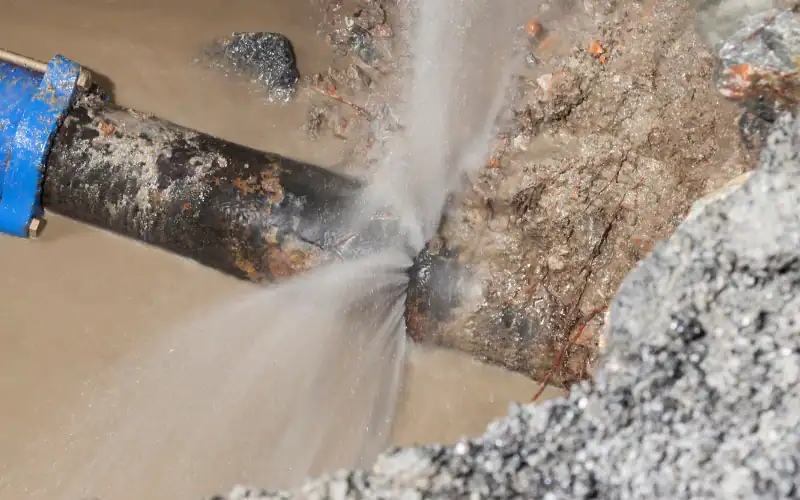 hot water system failure
