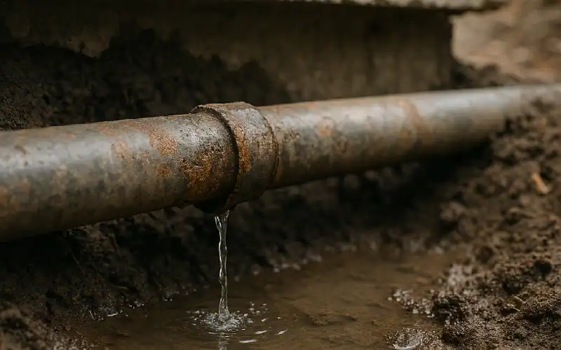 repair leaks directly from pipe